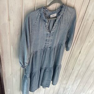 Carly Jean Los Angeles Denim Dress